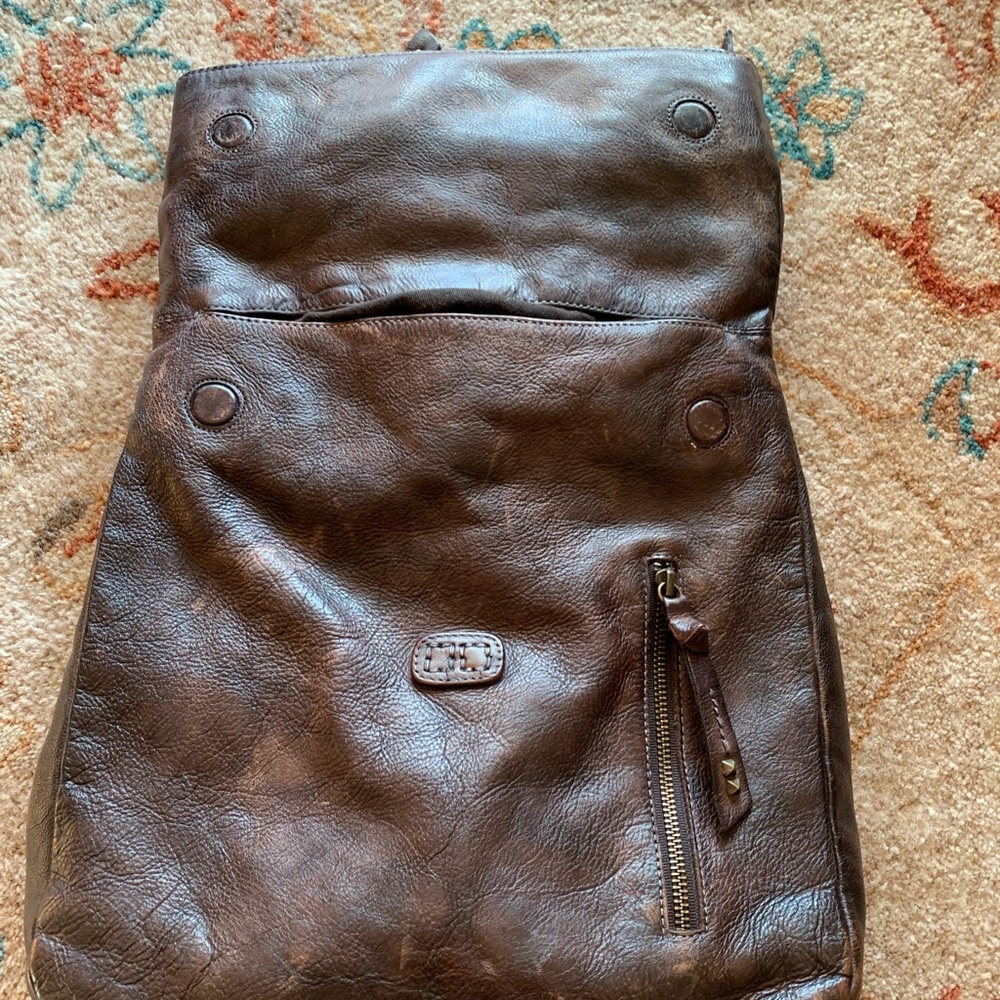 Bed-Stu Howie Leather Backpack